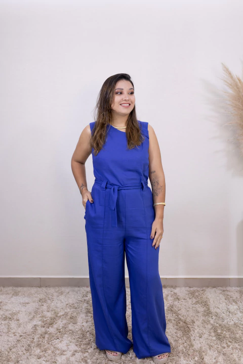 MACACÃO ADELE - AZUL