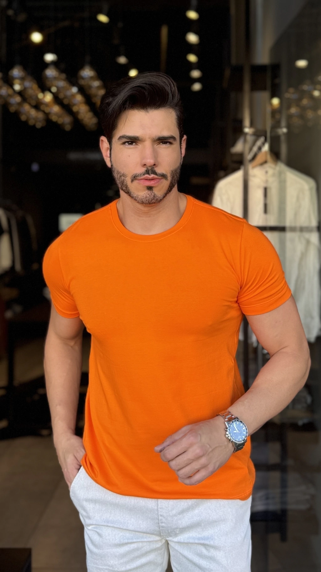 T-SHIRT CONFORT ORANGE
