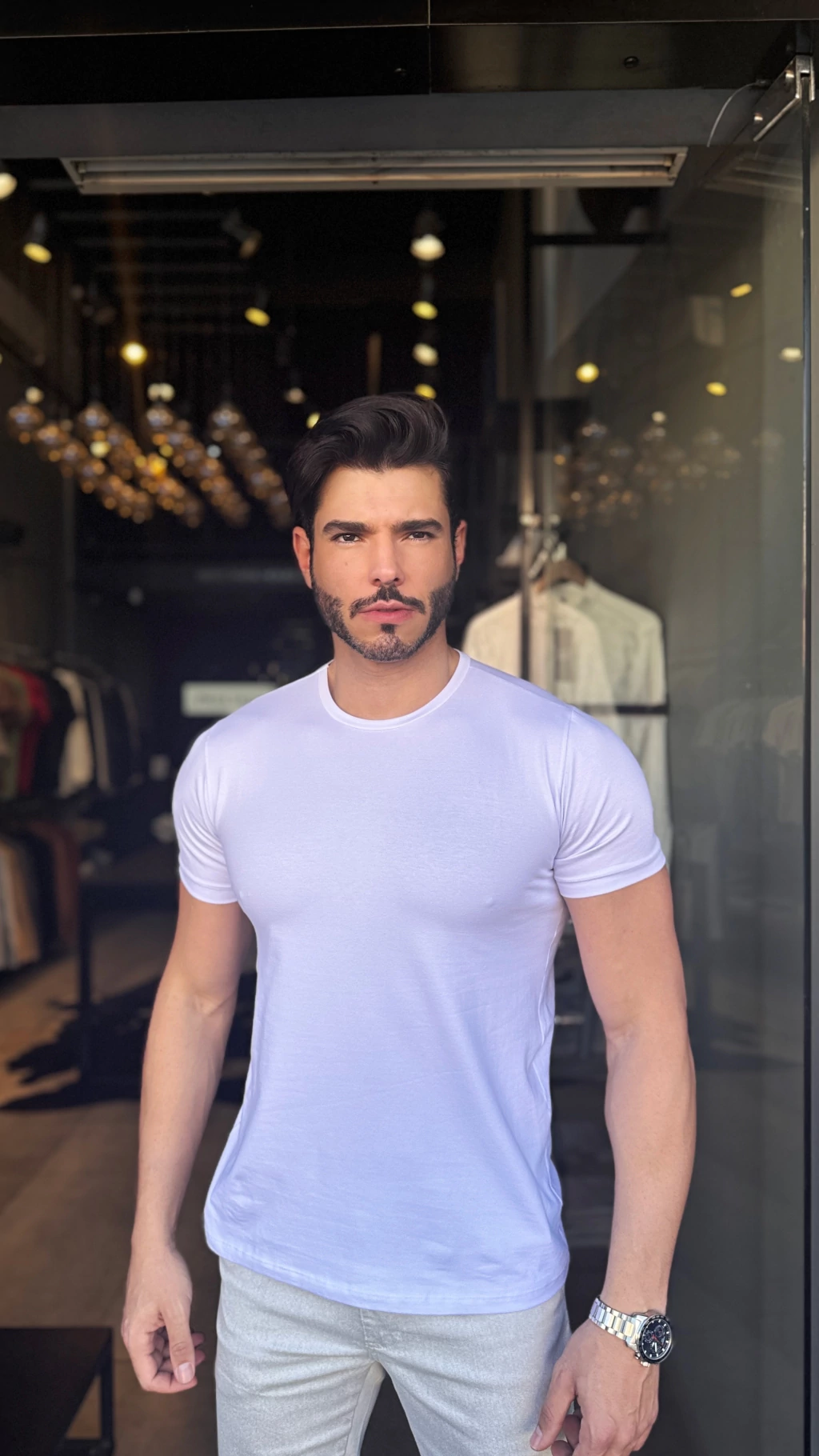 T-SHIRT CONFORT BRANCA