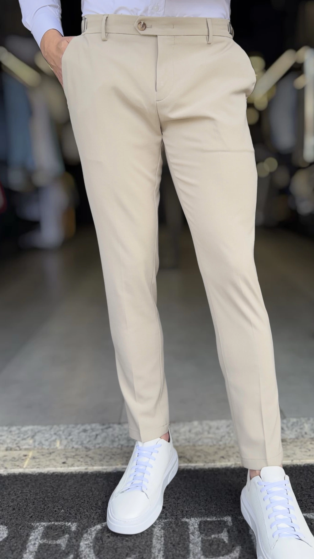 CALÇA ALFAIATARIA ATHENAS KAKI