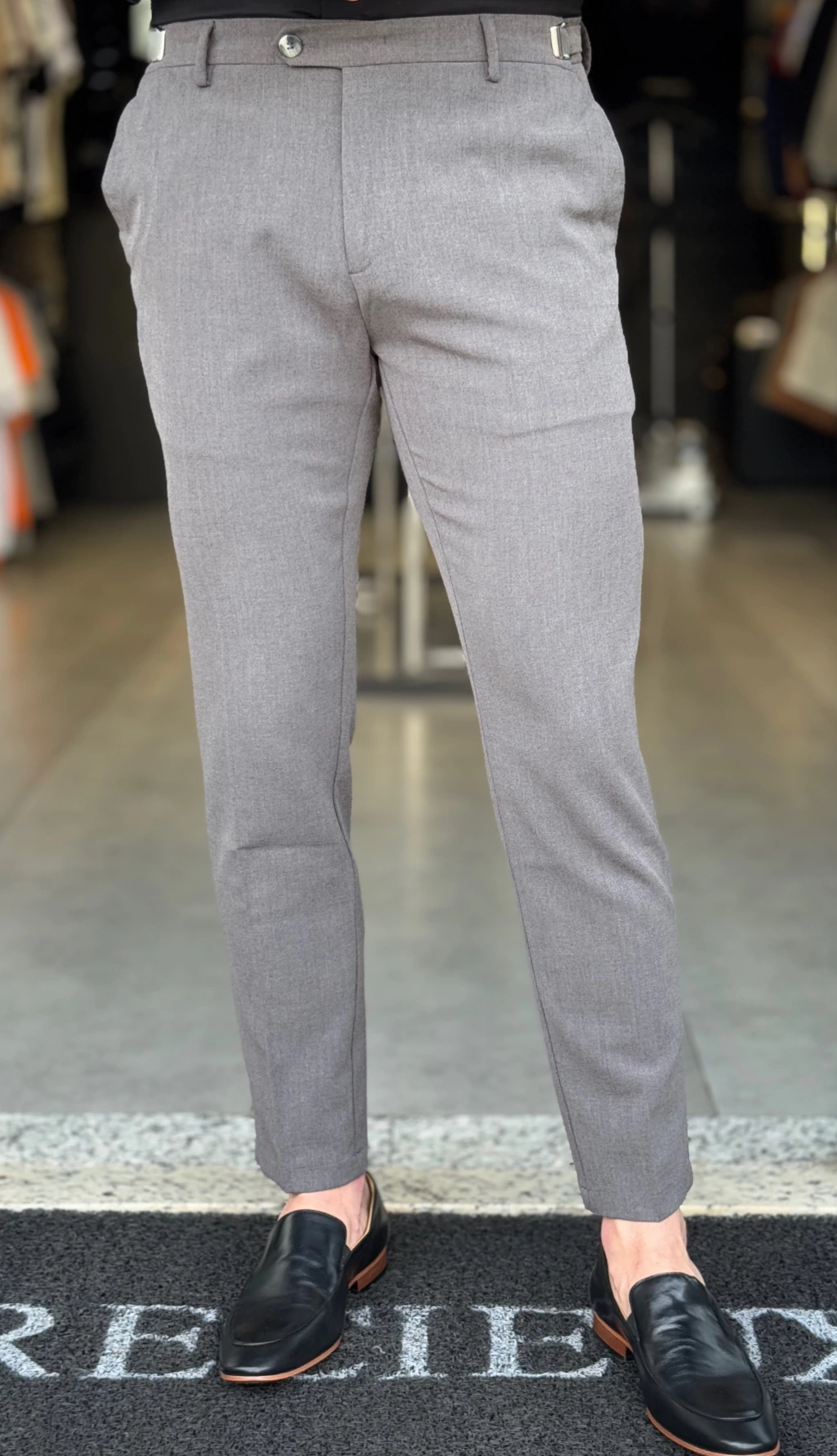 CALÇA ALFAIATARIA ATHENAS CINZA