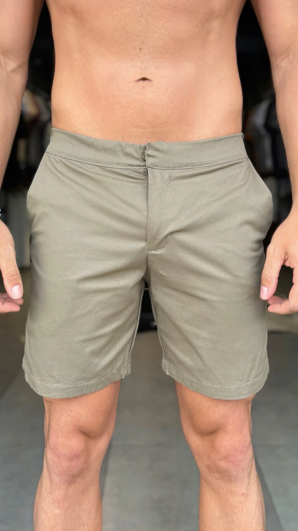 SHORT MYKONOS VERDE OLIVA