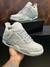 Nike Air Jordan 4 - Branco - Preto - Bege