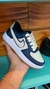 Nike Air Force Infantil - Branco/Azul