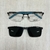 Anteojos Clip-On 2 en 1 AERIS Celeste - comprar online