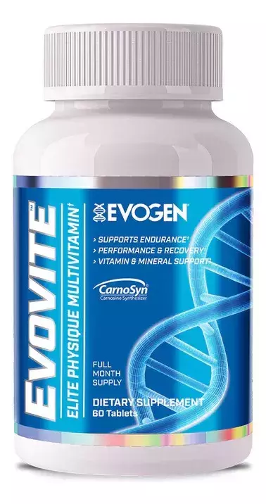 Evogen Evovite 60 Tabletas Multivitamínico Sin Sabor