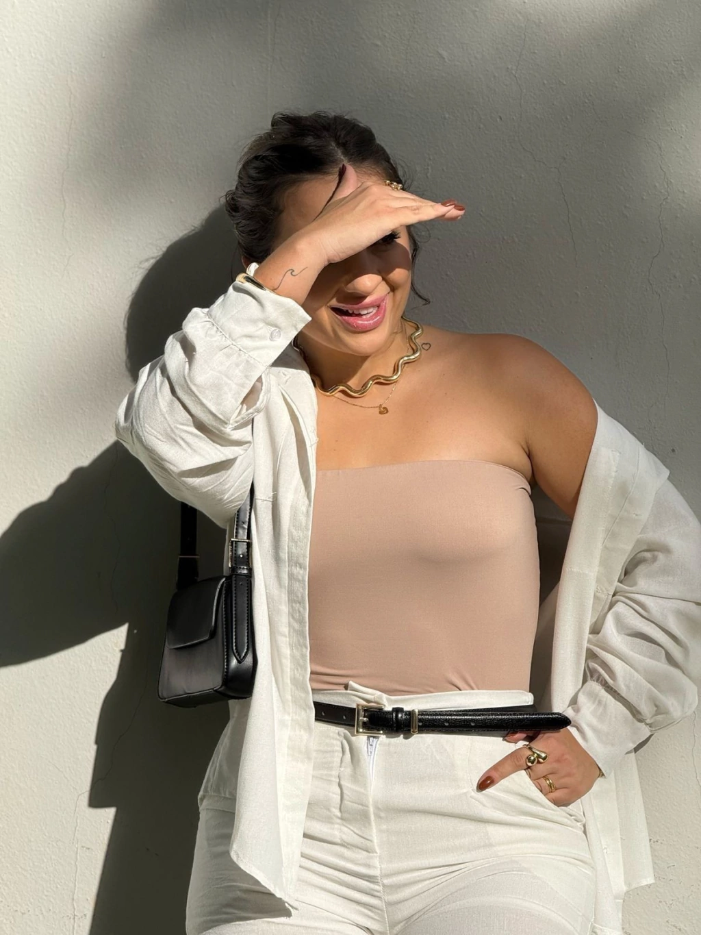 Blusa Tube – Tomara que Caia em Poliamida