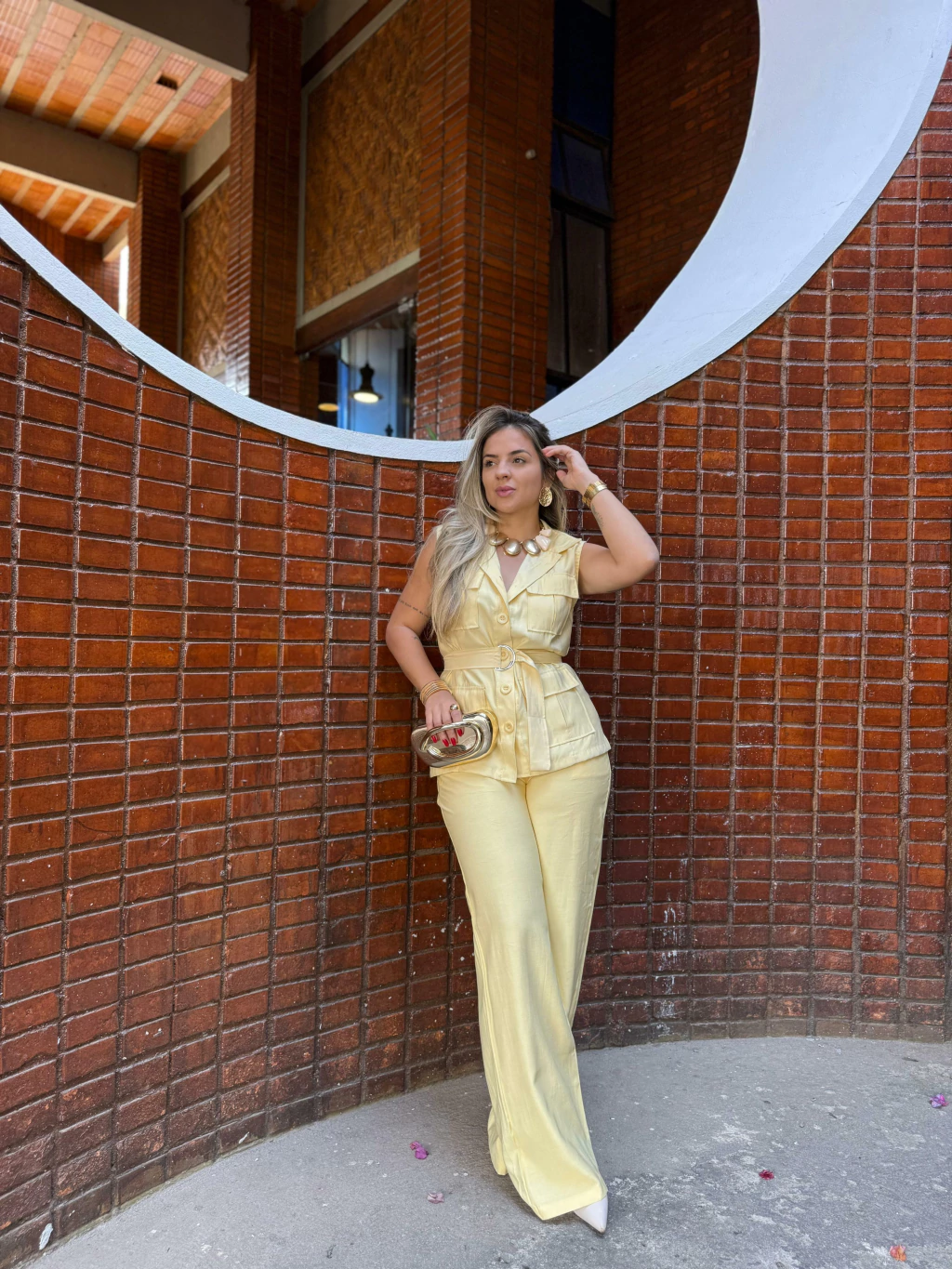 Conjunto Camila Colete + Calça