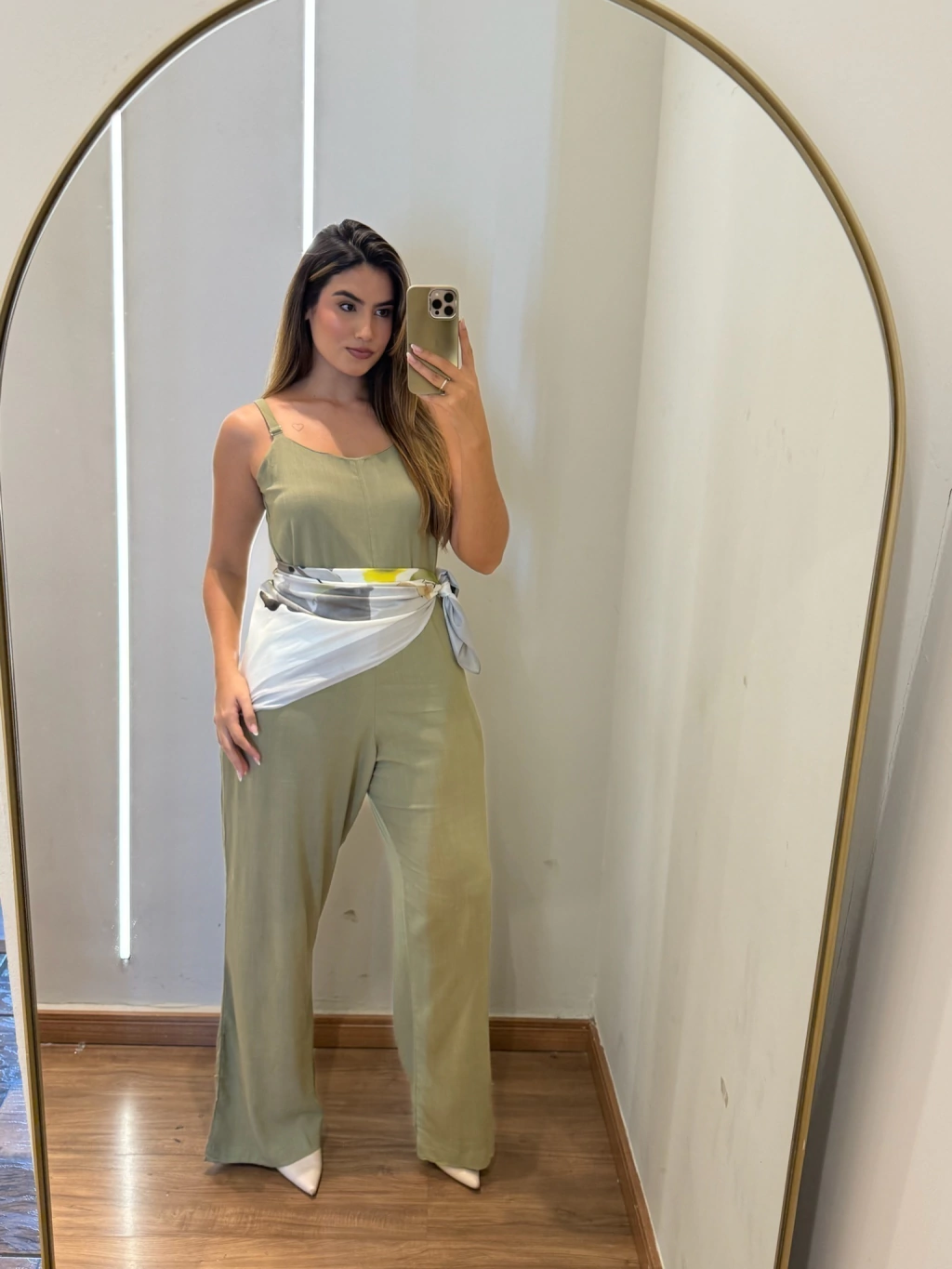 Macacão Ana Viscose Verde