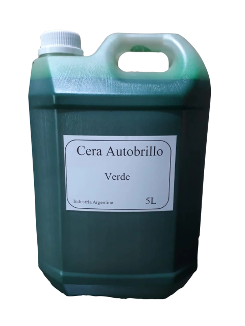 Cera Verde Autobrillo X 5 Litros