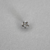 Labret estrela zircônia rosca interna 1.2x8x3 - Titânio Natural na internet