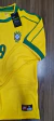 Camisa Brasil Retrô 1998 - RONALDO 9 - Fan Fute Camisa de Futebol