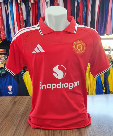 CAMISA MANCHESTER UNITED I TITULAR 2026/27 TORCEDOR MASCULINA
