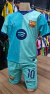 Kit Infantil Barcelona - LAMINE YAMAL 10 - Fan Fute Camisa de Futebol