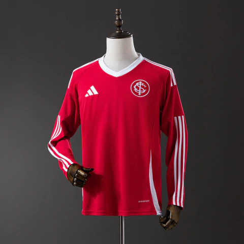 Camisa do Internacional 25/26 Masculina Manga Longa - Sob Encomenda - (cópia) - (cópia) - (cópia)