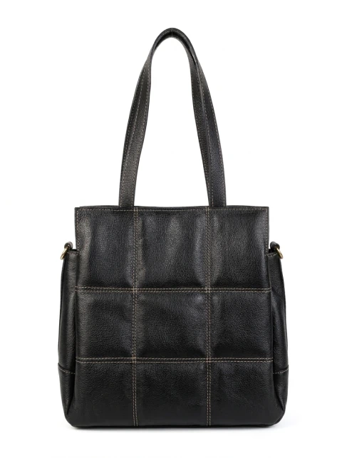 Bolsa tote de couro legítimo - Grid