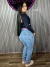 calça mom faixa rosa - comprar online