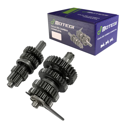 Caja de cambios Motegi motos 110cc 3 discos carrera corta - comprar online