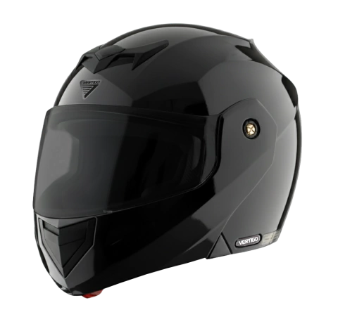 Imagen de Casco Vertigo rebatible Crux Flip Up negro ventilaciones