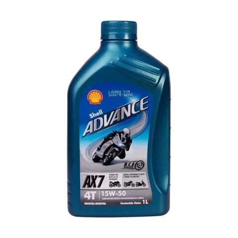 Shell Advance 4T Ax7 15W-50 Sm/ Ma2 Semisintetico Multigrado - comprar online