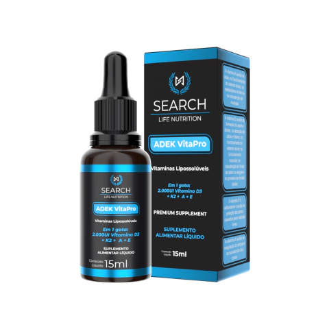 ADEK VitaPro - Vitamina D e Ativos - 15ml 2000ui - 375 dias - comprar online