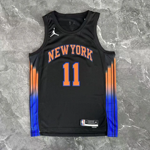 Camiseta Regata New York Knicks - Brunson 11 - Nike Masculina - Preta