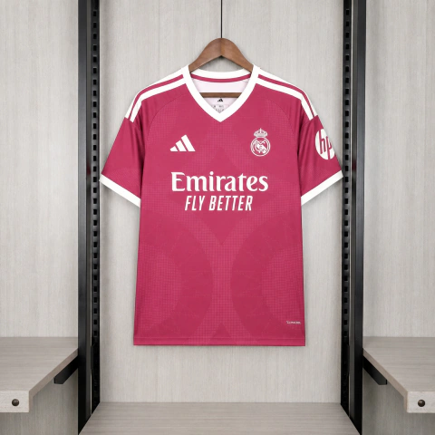 Camisa Real Madrid Masculina Adidas - Rosa