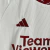 Kit Infantil Manchester United III 23/24 Adidas - Branco com detalhes em vermelho - Rsportsrj
