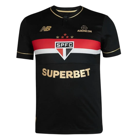 Camisa São Paulo III 25/26 - Torcedor Adidas Masculino - Preta
