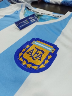 Musculosa Retro Selección Argentina 1986 en internet