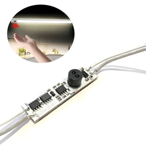 Sensor Para perfil Barrido de mano Encendido Apagado Dimmer