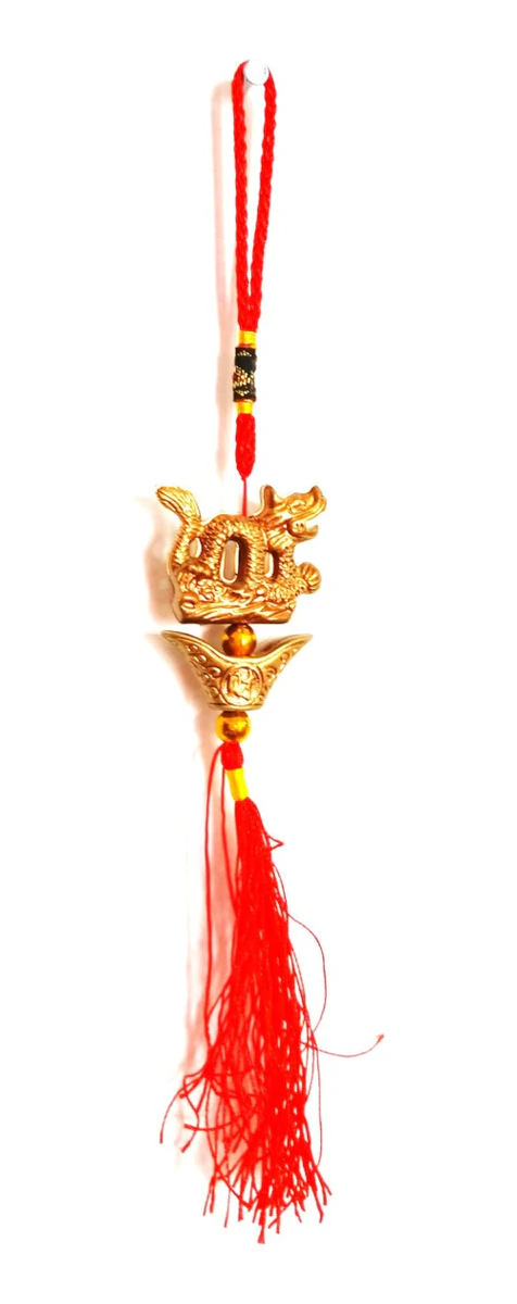 Colgante Dragón Feng Shui Decoración Oriental