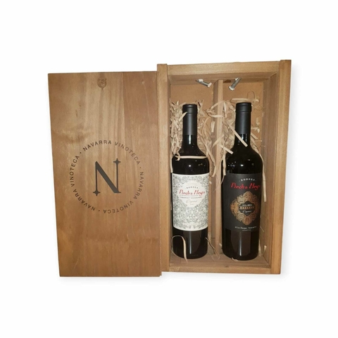 Box Piedra Negra x2Vinos - comprar online