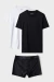 Kit 2 Camiseta Neo Black Ultra Branca e Preta + Cueca Boxer Ultra - comprar online
