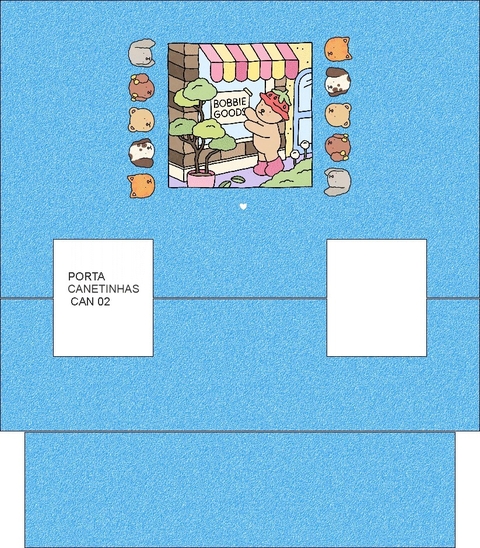 PORTA CANETINHAS CODIGO - CAN 02 - comprar online