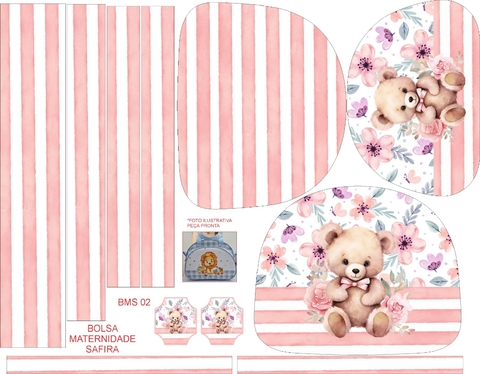 BOLSA MATERNIDADE SAFIRA CODIGO - BMS 02 - comprar online