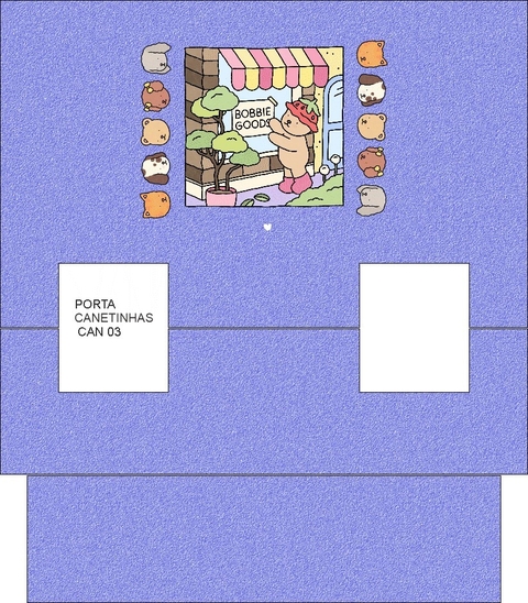 PORTA CANETINHAS CODIGO - CAN 03 - comprar online