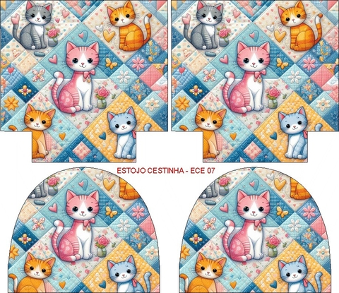 ESTOJO CESTINHA CODIGO - ECE 07 - comprar online