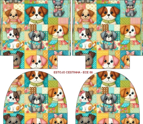 ESTOJO CESTINHA CODIGO - ECE 08 - comprar online