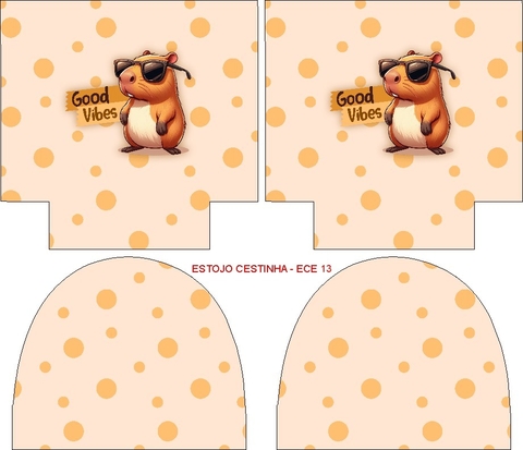 ESTOJO CESTINHA CODIGO - ECE 13 - comprar online