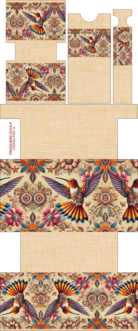 FRASQUEIRA OLIVIA CODIGO - FRO 14 - comprar online