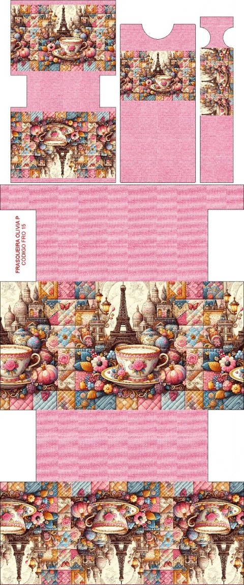 FRASQUEIRA OLIVIA CODIGO - FRO 15 - comprar online