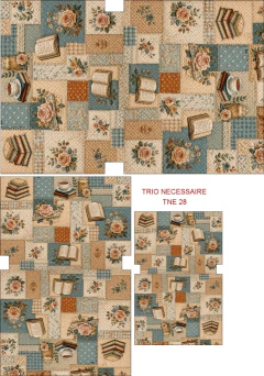 TRIO DE NECESSAIRE - TNE 28
