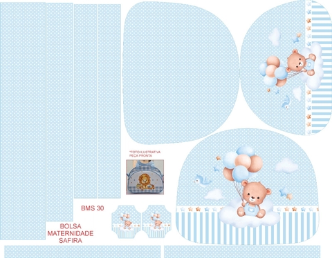 BOLSA MATERNIDADE SAFIRA CODIGO - BMS 30 - comprar online