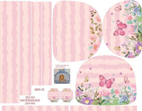BOLSA MATERNIDADE SAFIRA CODIGO - BMS 32 - comprar online