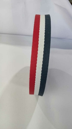 ALÇA CHIC 30MM - Azul Marinho Branco Vermelho - comprar online