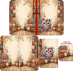 CAPA DE CADERNO - CAD 16