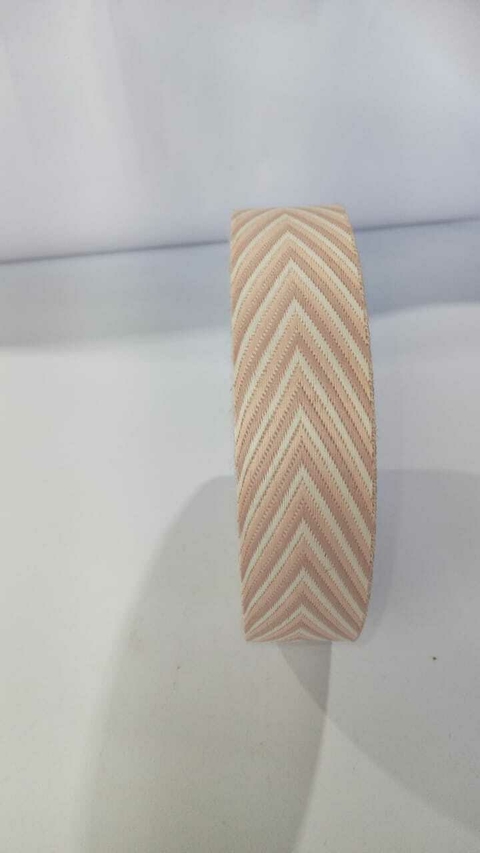 ALÇA CHIC 30MM -Chevron Rosa - comprar online
