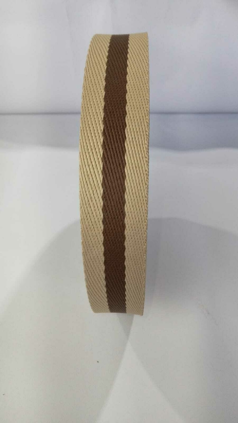 ALÇA CHIC 30MM -Congada Listra Marrom - comprar online