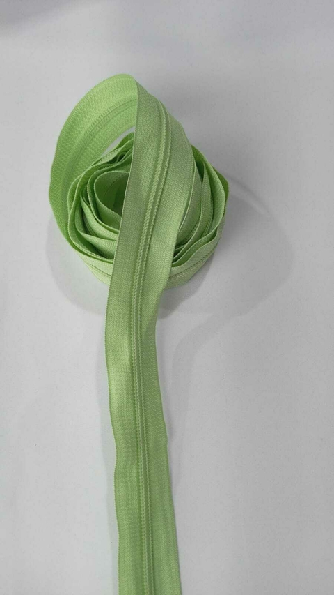 ZIPER NUMERO 5/ PACOTE COM 5 METROS -VERDE CLARO - comprar online